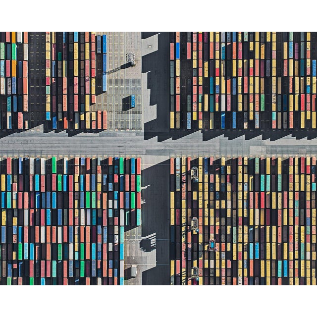 "AV_Harbour_002" Contemporary Limited Edition Fine Art Photograph Print by Bernhard Lang For Sale