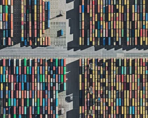 "AV_Harbour_002" Contemporary Limited Edition Fine Art Photograph Print by Bernhard Lang