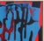 Red Paul Reeves "Neanderthal" Contemporary Blue and Red Geometric Abstract Painting, 2023 For Sale - Image 8 of 12