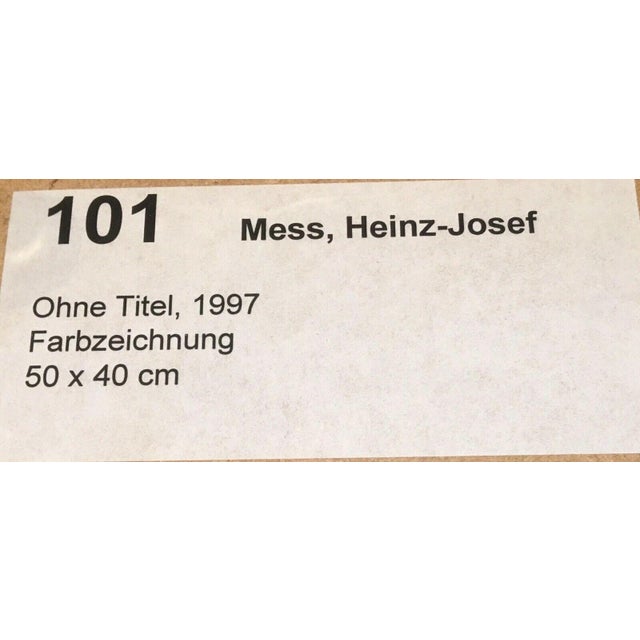 Modern Mess Heinz-Josef, Abstract Composition, 1997, Mixed Media For Sale - Image 3 of 13