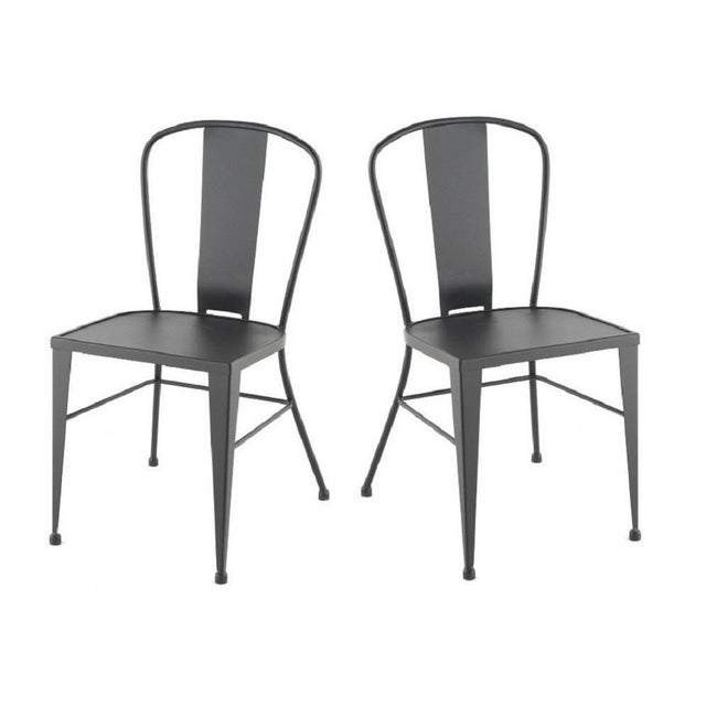 Bistro Garden Chairs in Colors Wrought Iron with Wood Seat For Sale - Image 17 of 18