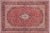 Art Nouveau Persian Red/Purple Wool Rug - 8'0'' X 11'7'' For Sale - Image 9 of 10