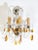 Glass Italian Crystal Wall Sconces, Set of 2 For Sale - Image 7 of 11