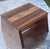 Vintage Handmade Rustic Cedar Stool For Sale - Image 4 of 10