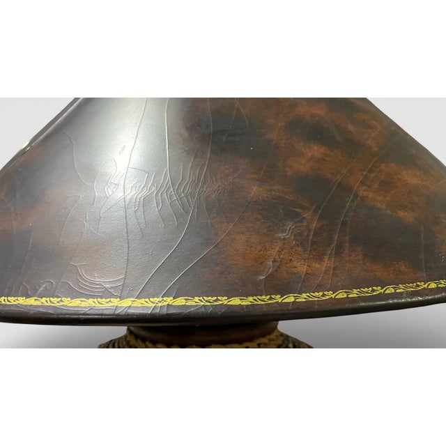 Maitland Smith Substantial Seagrass Table Lamps - A Pair For Sale - Image 13 of 14