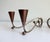 Los Castillo 1960s Los Castillos-Style Modernist Brass & Copper Candle Holders - A Pair For Sale - Image 4 of 12