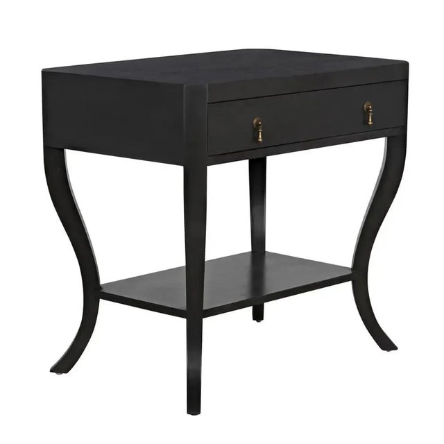Not Yet Made - Made To Order NOIR Weldon Side Table, Pale For Sale - Image 5 of 5