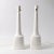 Ceramic Large Danish White Ceramic Table Lamps from Soholm, 1960s, Set of 2 For Sale - Image 7 of 12