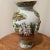 Art Nouveau Vintage Pereiras Valado Porcelain Ornate Vase With Cherubs Raised Relief Hand Painted For Sale - Image 3 of 12