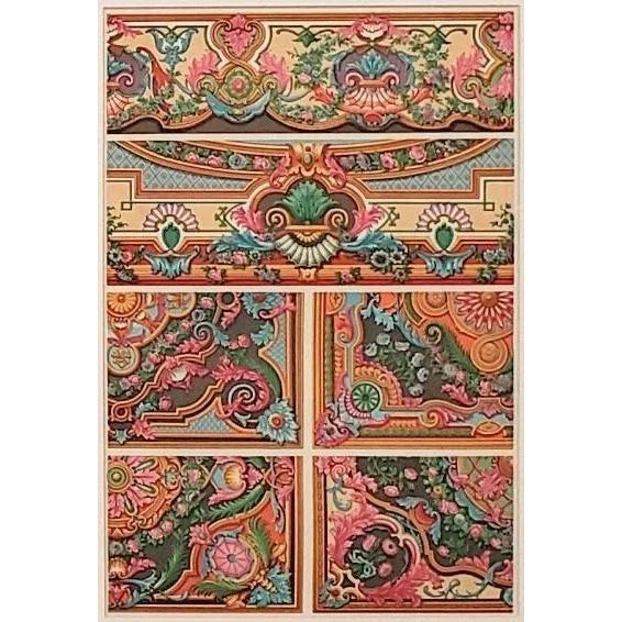 Printmaking Materials 18th Century Ornamental Decorative Design Lithographs For Sale - Image 7 of 8