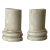 Vintage 1980s Marble “Column” Bookends - a Pair For Sale