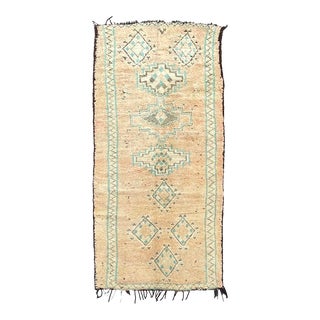 Boujaad Vintage Wool Moroccan Rug For Sale