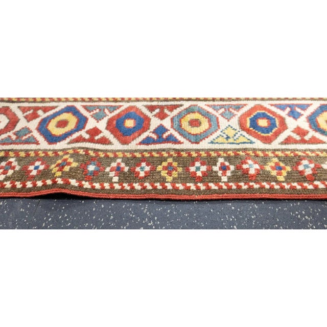 Traditional Ganje Kazak Rug 3'11'' X 5'11'' For Sale - Image 3 of 8