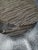 This vase is a quarter moon shape; the texture is sculptured at 9 1/2" x 9 1/2" x 2 7/8" with 3 1/2" slit at the top. The...