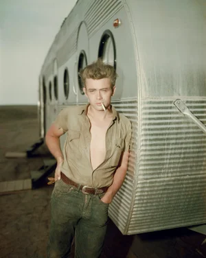 James Dean: A Giant Star' Contemporary Archival Color Photograph Print From the Original Negative by Getty - 20x24