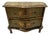 Mid Century Italian Florentine Painted and Giltwood Tabletop Chest Box For Sale
