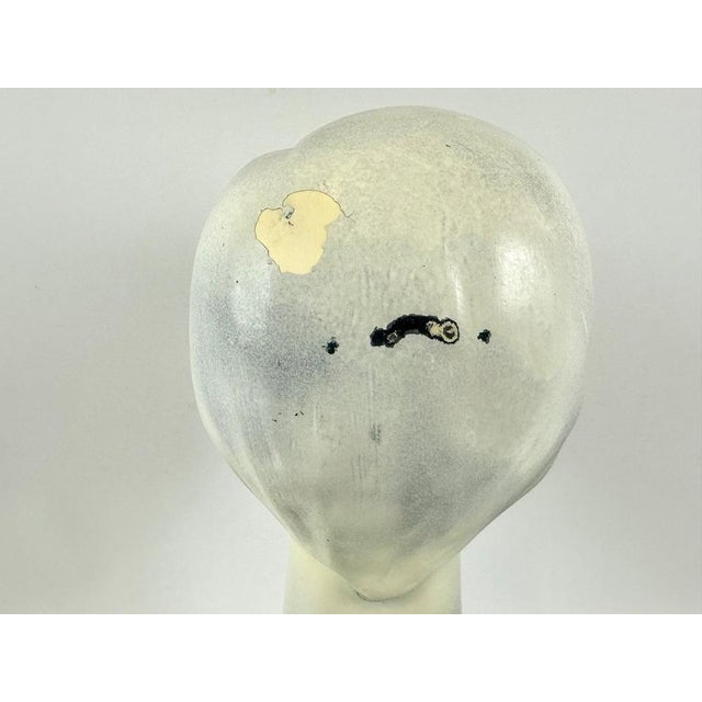 Mid-Century Female Head Mannequin Sculpture, 1950s For Sale - Image 10 of 13