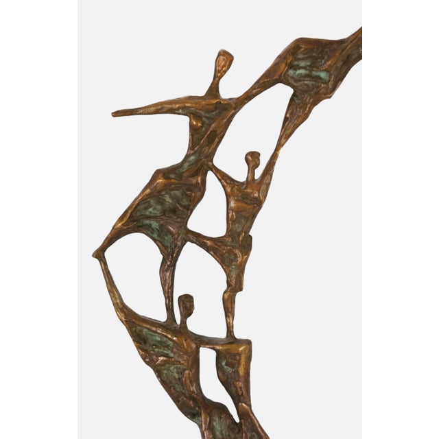 1960s Ursula Hanke-Förster, Balancing Act, 1962, Bronze For Sale - Image 5 of 7