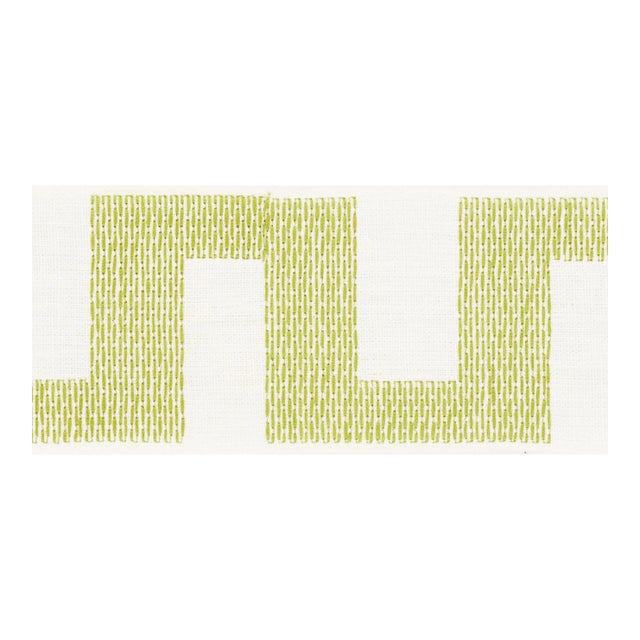 Schumacher Matrix Tape Trim in Leaf For Sale