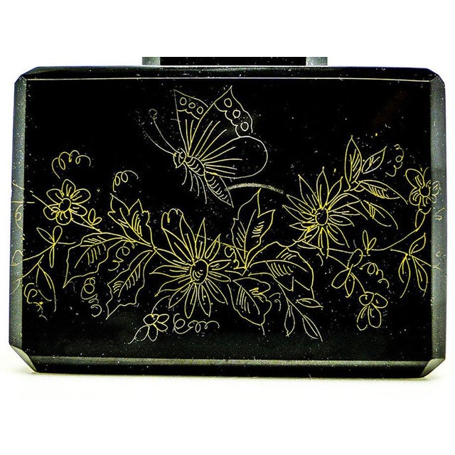 Art Nouveau Hialith Crystal Inkwell from Moser, Austro-Hungary, 1900s For Sale - Image 12 of 14