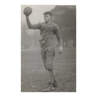 1921 Football Player Photograph For Sale