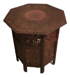 Example of Anglo-Indian Side Tables