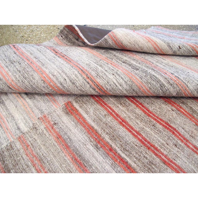 Galerie Shabab Collection Mid-20th Century Handmade Turkish Flat-Weave Kilim Accent Carpet For Sale - Image 10 of 10