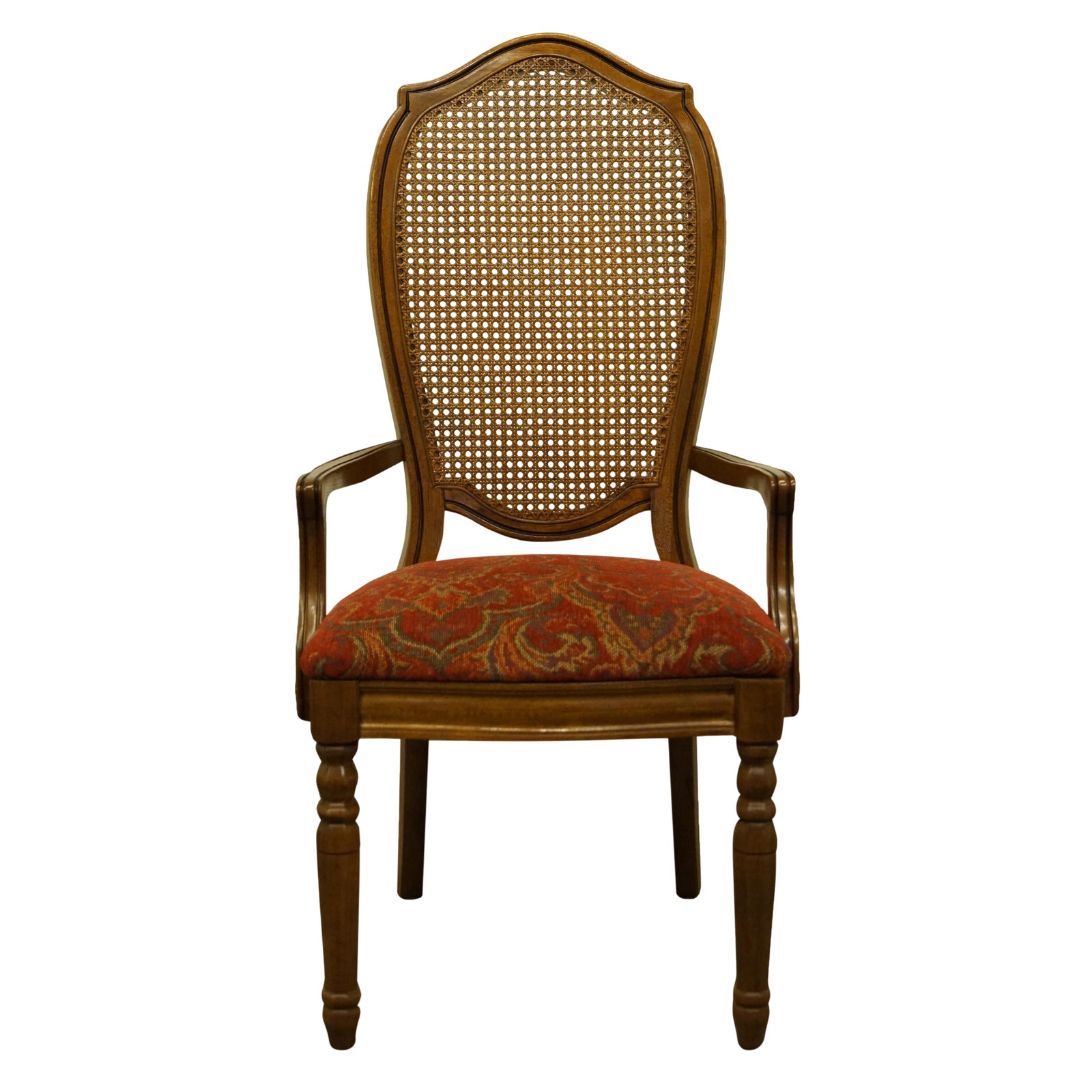 Late 20th Century Thomasville Furniture Villager Collection Cane Back