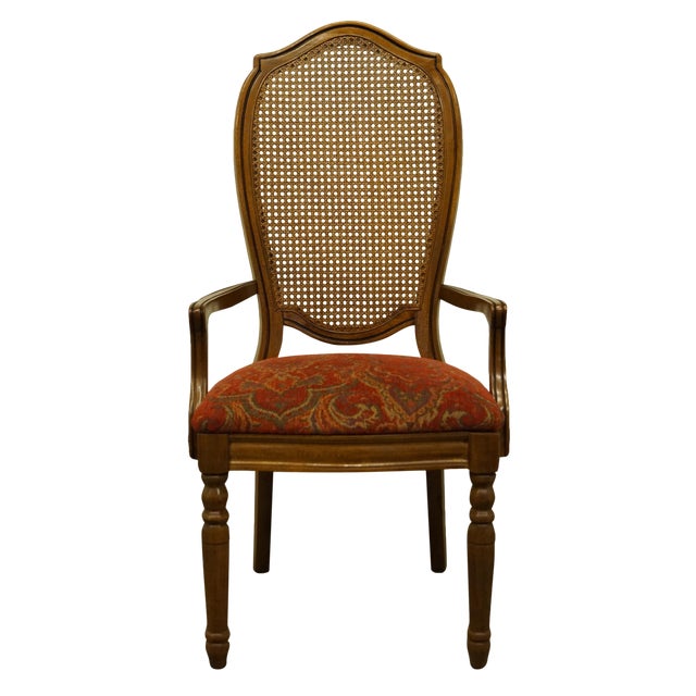 Late 20th Century Thomasville Furniture Villager Collection Cane Back