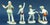 Measurements: boy with goose: height: 13.5 cm; width: 8 cm; depth: 6 cm boy with rabbit: height: 12 cm; width: 7 cm;...