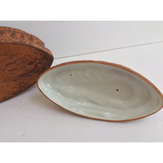 Ceramic Vintage Duck Pillivuyt Tureen For Sale - Image 7 of 9