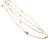 Metal Hermes Confetti Rose Gold 42" Long Link Chain Necklace For Sale - Image 7 of 10