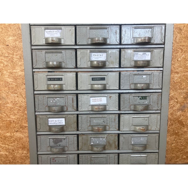 Industrial Metal Workshop Drawer Cabinet by Bito, 1960s For Sale - Image 5 of 18