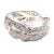 Contemporary Carrera Y Carrera 18k Mi Princes Greco Roman Diamond Crown Ring Size 6 For Sale - Image 3 of 9