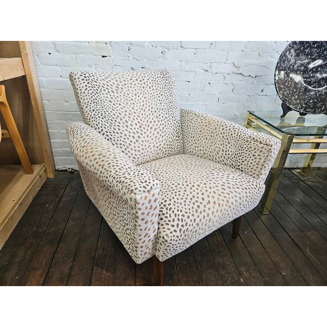 Brown Mid 20th Century Danish Lounge Chair For Sale - Image 8 of 8