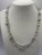 American Chain Necklace With Cz's With Earings For Sale - Image 3 of 7