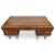 1930s Large Art Deco Desk Amboyna Writing Desk Chrome Legs For Sale - Image 4 of 15