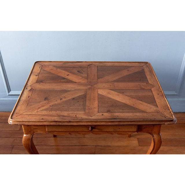 Louis XV French Walnut Table, 1750 For Sale - Image 10 of 14