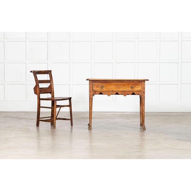 Low English Pine Boy Side Table, 1790s For Sale - Image 6 of 13