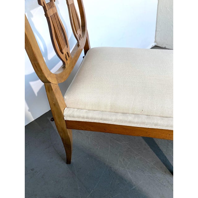 1820 French Fruitwood Bench For Sale In Los Angeles - Image 6 of 6