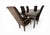 Mid-Century Modern Mid-Century Modern Drexel Dining Table With Six Upholstered Velvet Chairs For Sale - Image 3 of 9
