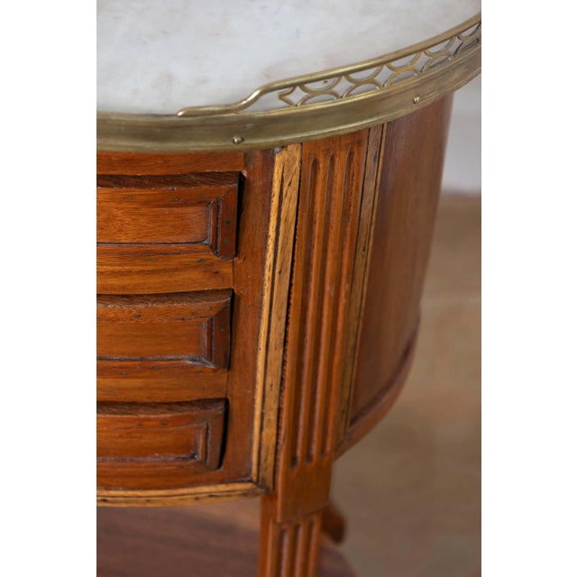 Brown 18th Century French Side Table For Sale - Image 8 of 9