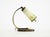 Mid-Century Modern Brass Table Lamp with Glass Shade, 1940s For Sale - Image 3 of 18