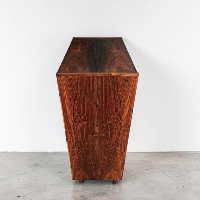 Mid-Century Danish Rosewood Highboy Dresser, 1960s For Sale - Image 17 of 18