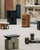 Gray Matek Space Invader Side Table in Recycled Composite by Project Materia For Sale - Image 8 of 9