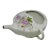 Antique Victorian Porcelain Invalid Feeder With Floral Design and Gold Gilt Accents For Sale