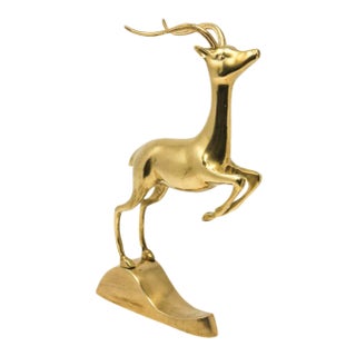 French Art Deco Sculpture of an Antelope For Sale