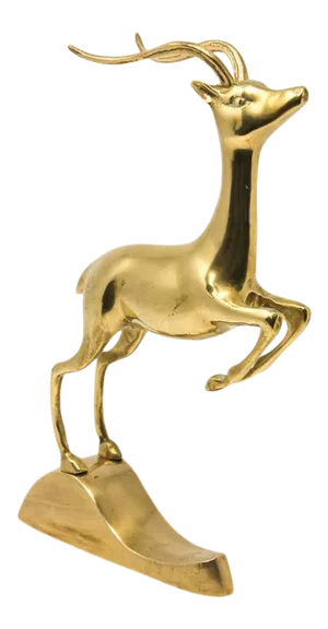 French Art Deco Sculpture of an Antelope