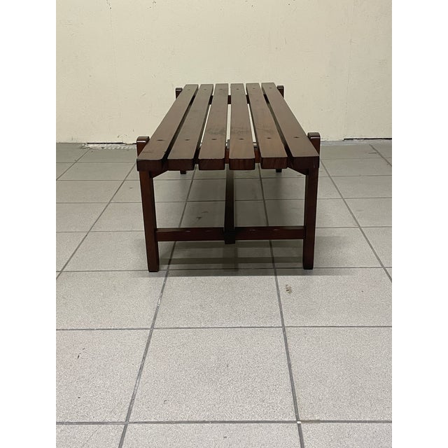 Vintage Danish Teak Bench, 1960s For Sale - Image 14 of 18