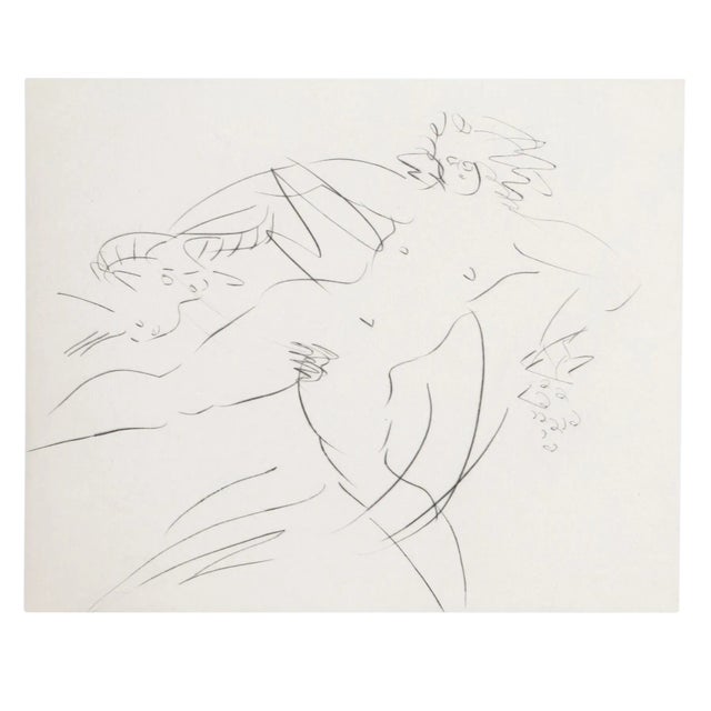 Reuben Nakian, Europa & The Bull Iv, Etching For Sale
